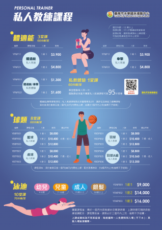 全館教練資訊 ✨ 單堂體驗開放預約！